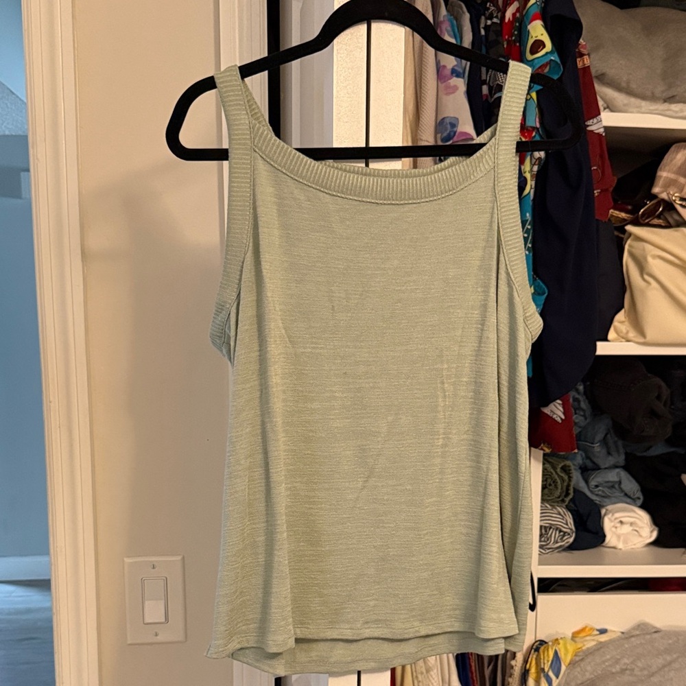 Market & Spruce Mint Green Tank Top